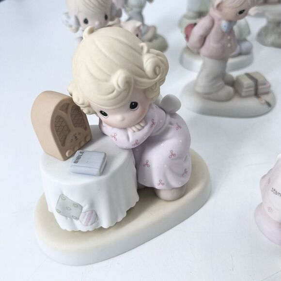 Huge Lot of 23 Vintage Precious Moments Figurines 1976 - 1998 - Picture 9 of 16